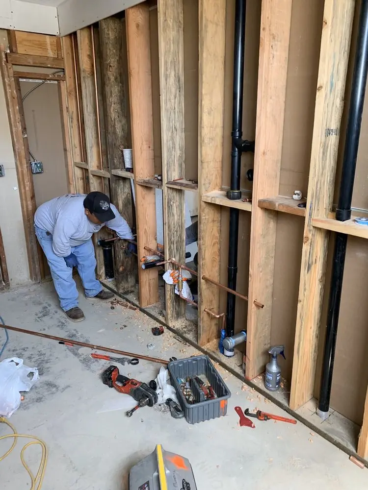 Commercial rough-in plumbing for Commercial Plumbing in Bellaire